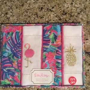 NIB Lilly Pulitzer cocktail napkin set